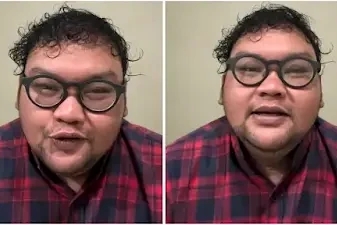 Komika Fico Fachriza sampaikan klarifikasi terkait dugaan penipuan terhadap artis-artis. Foto: tangkapan layar
