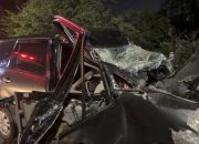 Wakapolres Belawan Tewas setelah Mobil Hantam Truk dan Terseret 8 KM