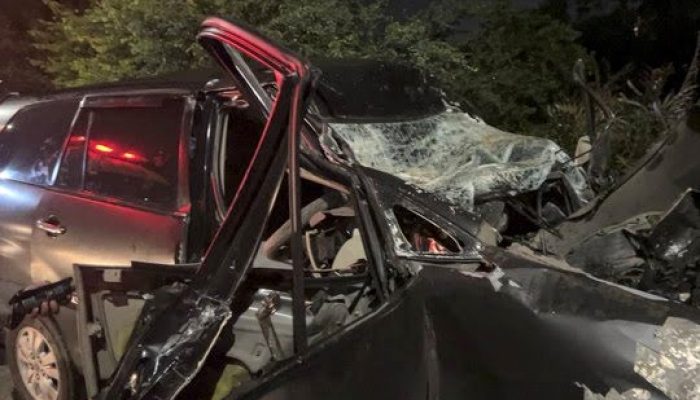 Wakapolres Belawan Tewas setelah Mobil Hantam Truk dan Terseret 8 KM