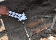 Tim Jibom Brimob Polda Sumut Disposal Mortir Temuan Warga di Asahan