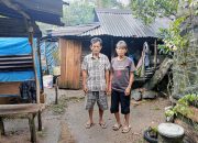 Warga Tapteng yang Tinggal di Gubuk Ini Akhirnya Terima Bantuan Rehab Rumah