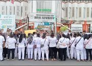 Puluhan Honorer Geruduk Kantor Dinkes Tapteng, Tuntut Pengangkatan PPPK