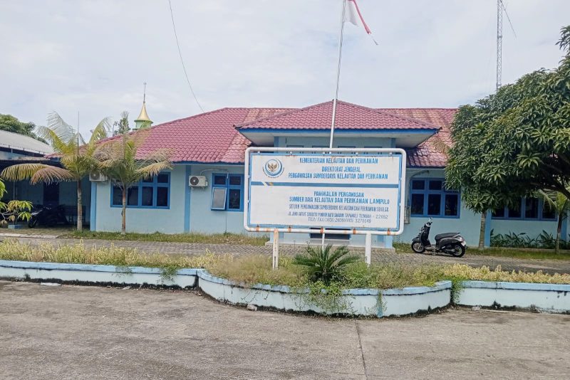 Kantor Pengawas Sumber Daya Kelautan dan Perikanan (PSDKP) Lampulo Sibolga, Rabu (22/1). Foto: Topikseru.com/ Jasman Julius
