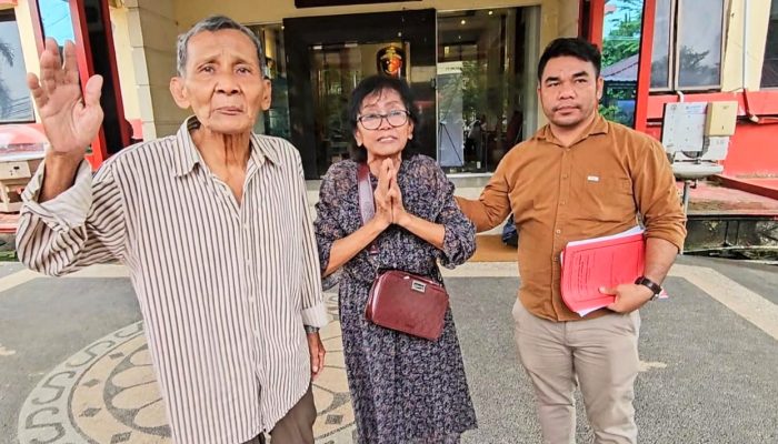 Tangis Keadilan di Polda Sumut: Perjuangan Sepasang Lansia Melawan Penyerobotan Lahan
