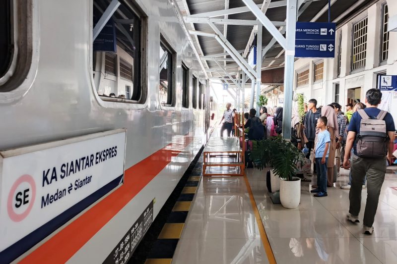 PT KAI Sumut Grafik Perjalanan KA (Gapeka) 2025 yang akan menggantikan Gapeka 2023. Foto: PT KAI Sumut