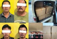 Polres Labusel membongkar peredaran rokok dengan pita cukai palsu di Kabupaten Labuhanbatu Selatan. Foto: Dok. Polres Labusel