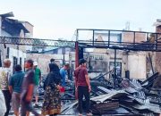 Kebakaran Hanguskan Satu Unit Rumah di Jalan Sei Belutu Medan
