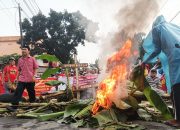 Ratusan Warga Helvetia Blokir Jalan Tolak Eksekusi Lahan