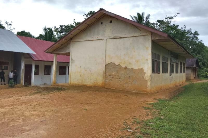 Suasana SDN 078481 Uluna'ai Hiligo'o Hilimbarozu, Kecamatan Idanogawo, Kabuapten Nias, Sumatera Utara. Foto: Dinas Pendidikan Kabupaten Nias