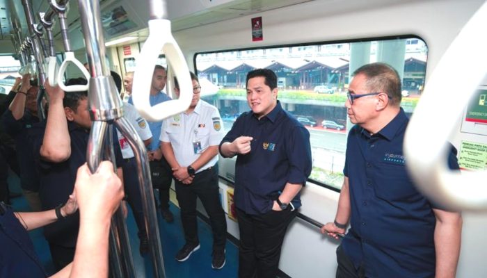 Erick Thohir Minta Waktu Tempuh Kereta Api Bandara Dipersingkat