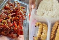 Menu MBG Serangga