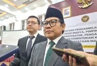 Menteri Koordinator Bidang Pemberdayaan Masyarakat Muhaimin Iskandar. Foto; Antara/Anita Permata Dewi