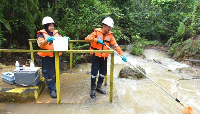 PTAR Memastikan Air Sisa Hasil Proses Tambang Emas Martabe Aman Bagi Lingkungan