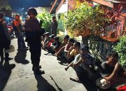 Brimob Polda Sumut Bekuk Belasan Pemain Judi di Belawan