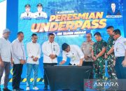 Bobby Nasution Resmikan Underpass Berbiaya Rp 163 Miliar