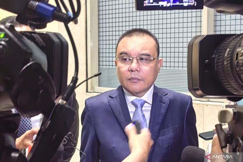 Wakil Ketua DPR RI Sufmi Dasco Ahmad seusai memimpin Rapat Paripurna DPR RI di kompleks parlemen, Senayan, Jakarta, Kamis (23/1/2025). Foto: Antara/Melalusa Susthira K.