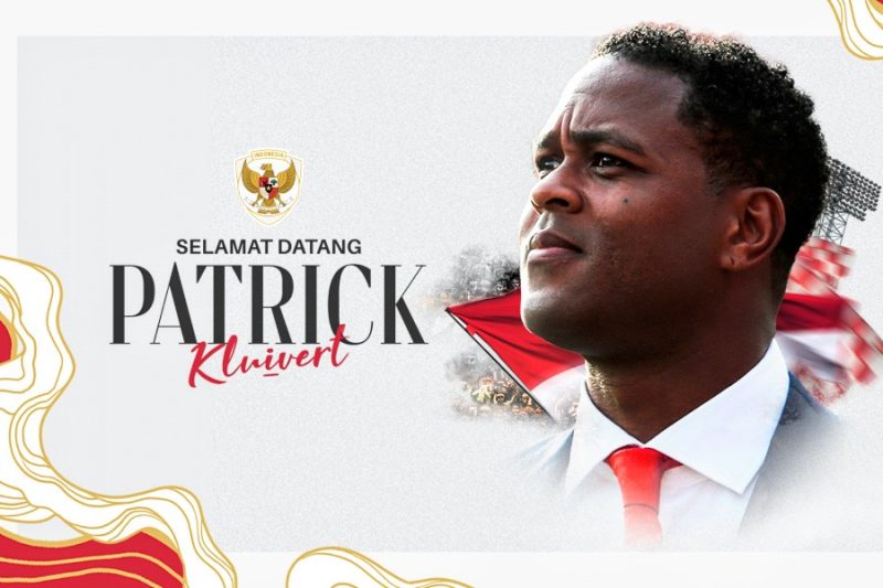 PSSI resmi mengumumkan Patrick Kluivert sebagai pelatih baru timnas Indonesia. Foto: Dok.PSSI