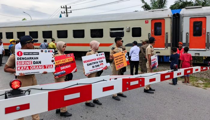 PT KAI Sumut Berlakukan Gapeka 2025, Warga Diminta Waspada di Perlintasan Sebidang