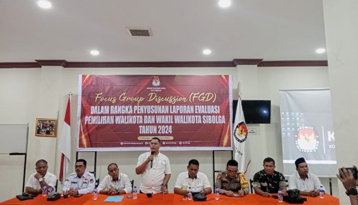 KPU Sibolga Gelar FGD Penggunaan Silon dan Perubahan Regulasi