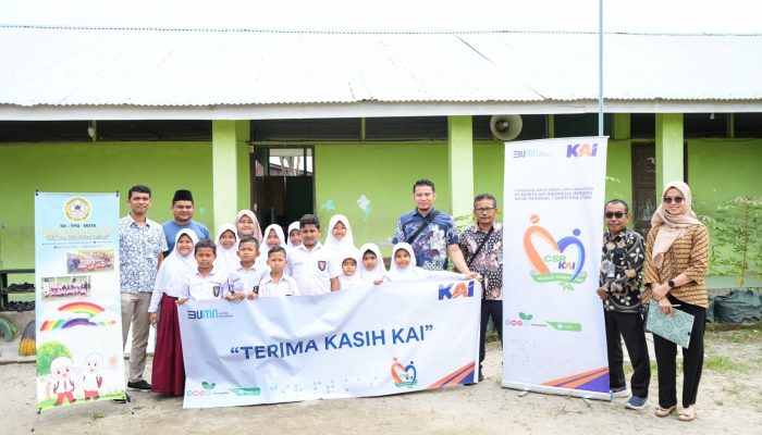 PT KAI Salurkan CSR untuk Pendidikan di Sumut
