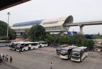 Ils: Suasana Mudik Gratis Jasa Raharja 2025  di Terminal Kampung Rambutan 