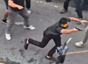 Aksi Tolak UU TNI Disusupi Pria Diduga Anggota Intelijen, Acungkan Pistol dan Kabur