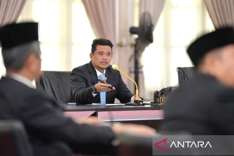 Gubernur Sumut Bobby Nasution. Foto: Antara