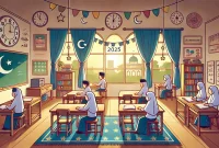 Ilustrasi libur ramadhan 2025