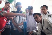 PT Pertamina Patra Niaga Sumbagut bersama stakeholder meninjau kualitas dan kuantitas SPBU di Kota Medan, Sumut. Foto: Dok.PT Pertamina Patra Niaga Sumbagut