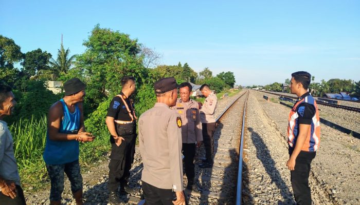 KAI Sumut Peringatkan Bahaya Beraktivitas di Jalur KA