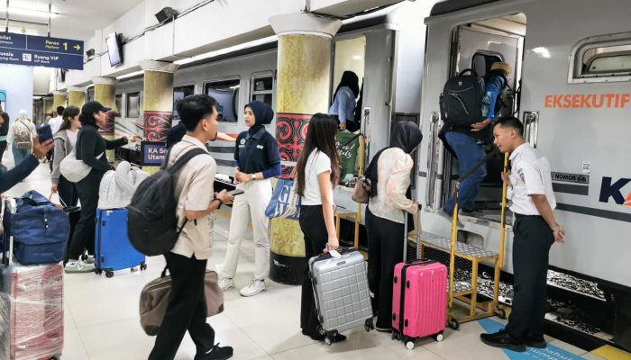 9,8 Ribu Penumpang Gunakan KA saat Hari Raya Idul Fitri