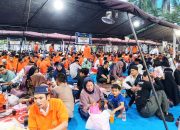 Ratusan Keluarga WBP Padati Rutan Kelas I Medan di Acara Buka Bersama