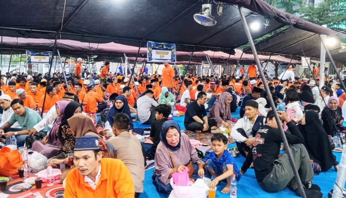 Ratusan Keluarga WBP Padati Rutan Kelas I Medan di Acara Buka Bersama