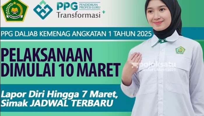 Jadwal PPG Kemenag 2025 Daljab Angkatan 1: Persiapan, Materi, dan Tips Sukses