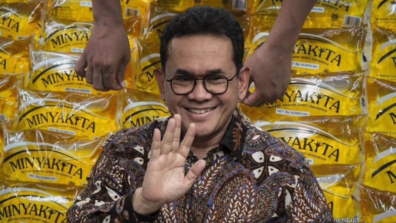 Menteri Perdagangan Budi Santoso menaggapi isi Minyakkita