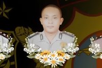 Bripka Petrus Apriyanto, polisi korban penembakan di sabung ayam Way Kanan, Lampung. (tiktok.com/@tni_polri1)
