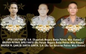Penembakan 3 Polisi