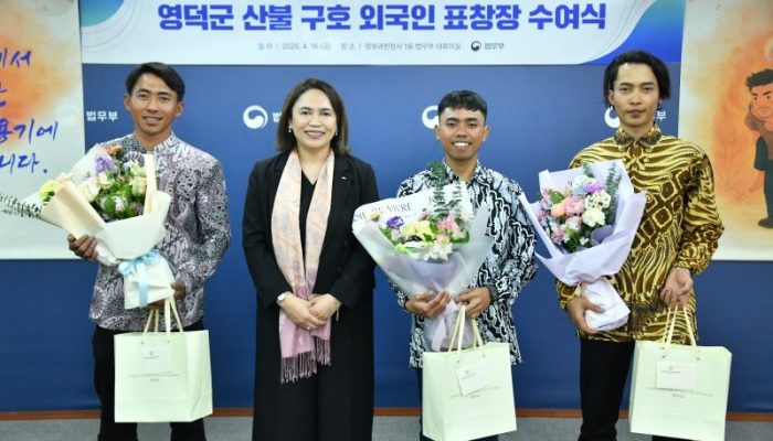 3 WNI yang Bantu Selamatkan Korban Kebakaran Hutan di Korsel Dianugerahi Penghargaan