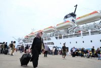 PT PELNI sukses menyelenggarakan mudik Lebaran 2025 dan tiket gratis Kemenhub dan Mudik gratis BUMN. Foto: Humas PELNI