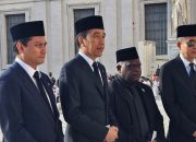 Penampilan Rombongan Jokowi di Pemakaman Paus Fransiskus Serba Hitam