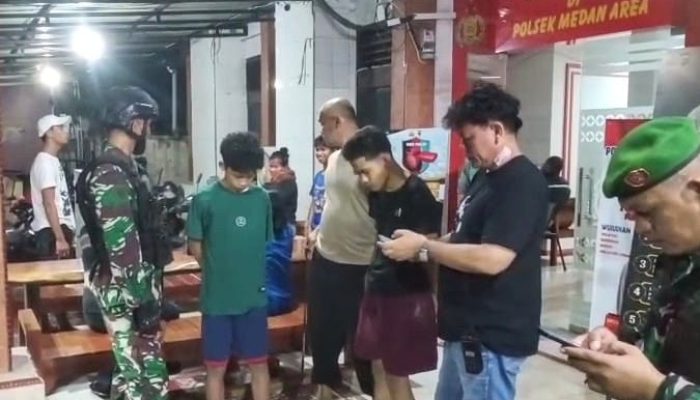 Kodim 0201 Medan Gelar Patroli Begal, Gerombolan Remaja yang Hendak Tawuran Berhamburan