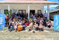 PNM Cabang Medan menggelar pemeriksaan kesehatan gratis bagi nasabah Mekaar di Kampung Madani. Foto: PNM Cabang Medan