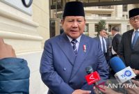 Presiden RI Prabowo Subianto 