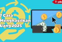Ilustrasi - 7 cara menghasilkan uang dari Rumah Terbaru 2025. Grafis: Topikseru.com