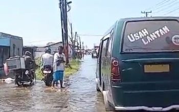 banjir rob Desa Percut