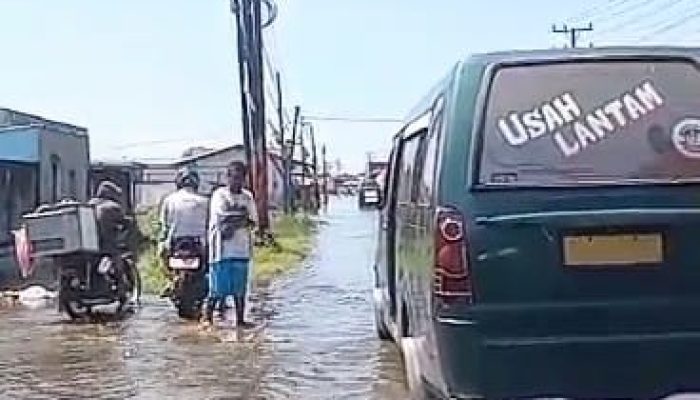 Banjir Rob Ancam Desa Percut Mulai 1 – 9 Desember, Warga Bersiaga Sepanjang Malam