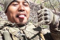 Viral eks prajurit Marinir Serda Satria Arta Kumbara gabung militer Rusia. Foto: TikTok/@zstorm689 