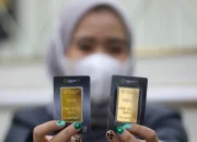 Harga Emas di Medan Terus Melambung Tinggi Sejak Awal Pekan Ini Dipatok Harga Rp 1.940.000 Per Gram