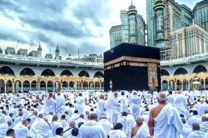 358 Jemaah Haji Kloter 9 Debarkasi Medan Tiba, Dua Jemaah Wafat di Tanah Suci
