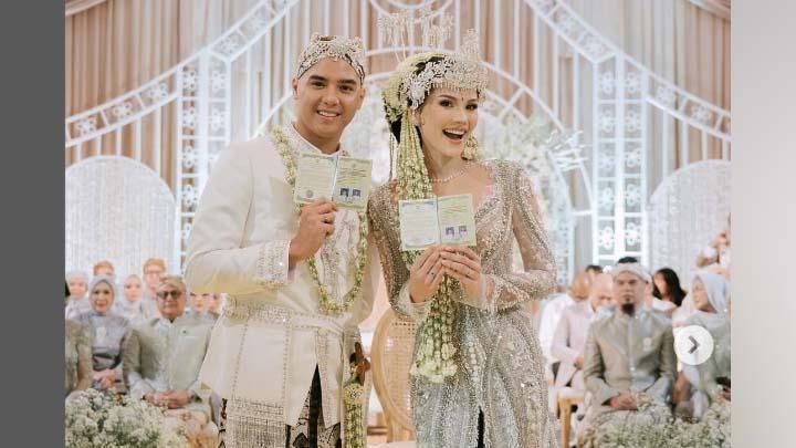 Alyssa Daguise resmi menikah dengan Al Ghazali, Senin, 16 Juni 2025 di Jakarta. Foto: Instagram/Alyssa Daguise
